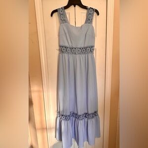 Omonsim light blue summer maxi dress - Small